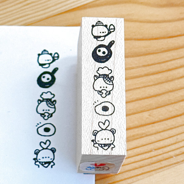 Kayonoko Stamp – Fried Egg Friends — gallery