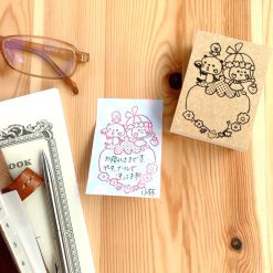 Kayonoko Stamp (Large) – Strawberry Sticky Note