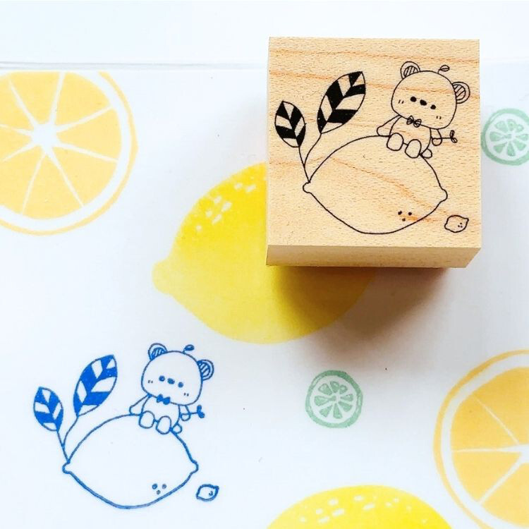 Kayonoko Stamp – Lemon Bear