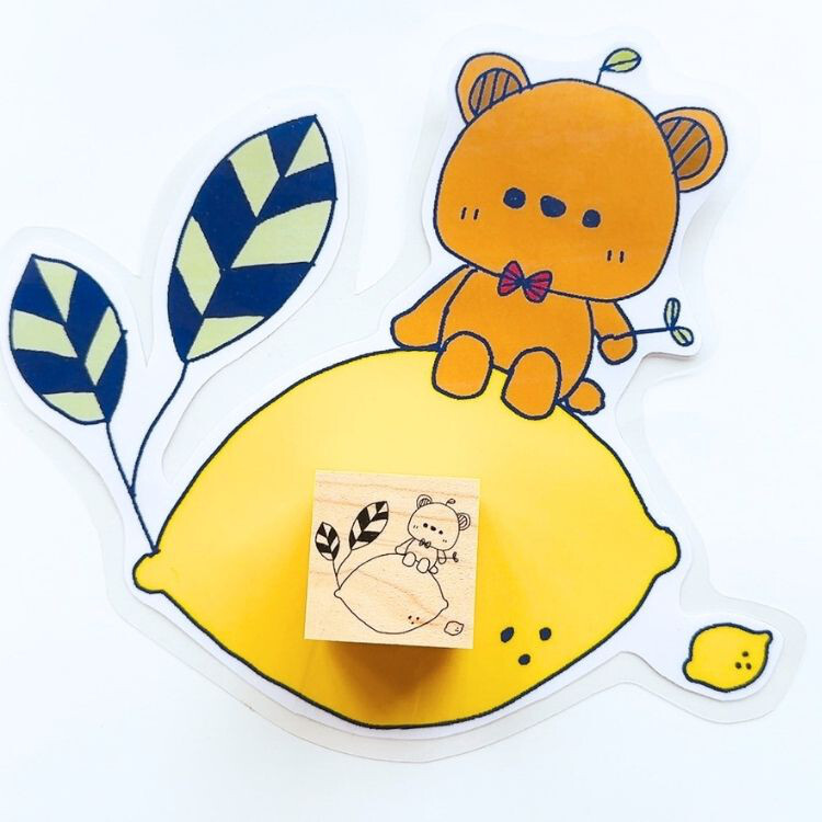 Kayonoko Stamp – Lemon Bear — gallery
