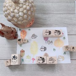Kayonoko Stamp – Panda Acorn Car — gallery