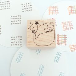 Kayonoko Stamp – Panda and Swan — gallery