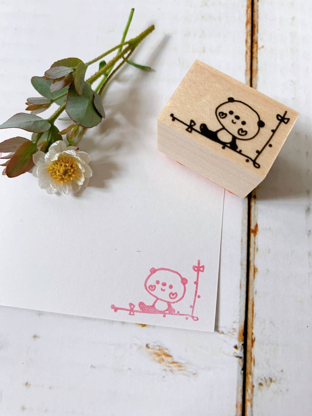 Kayonoko Stamp – Panda Corners