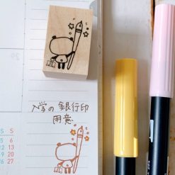 Kayonoko Stamp – Panda Holding Pen — gallery