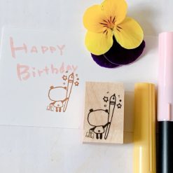 Kayonoko Stamp – Panda Holding Pen — gallery