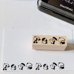 Kayonoko Stamp – Panda Somersault