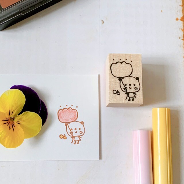 Kayonoko Stamp – Panda’s Flower — gallery