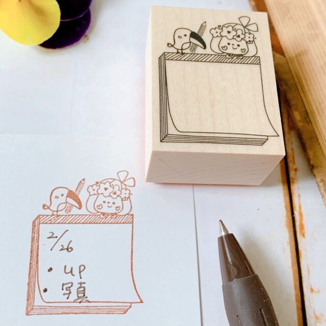 Kayonoko Stamp – Parrot Memo