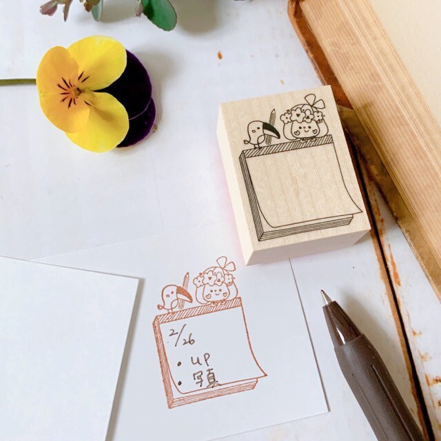 Kayonoko Stamp – Parrot Memo — gallery
