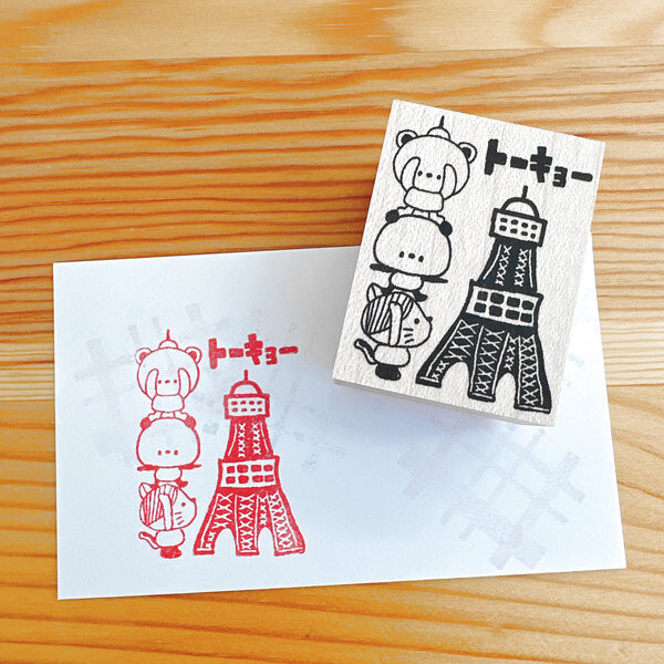 Kayonoko Stamp – Tokyo Tower Friends