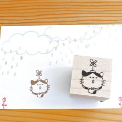 Kayonoko Stamp – Windmill Cat