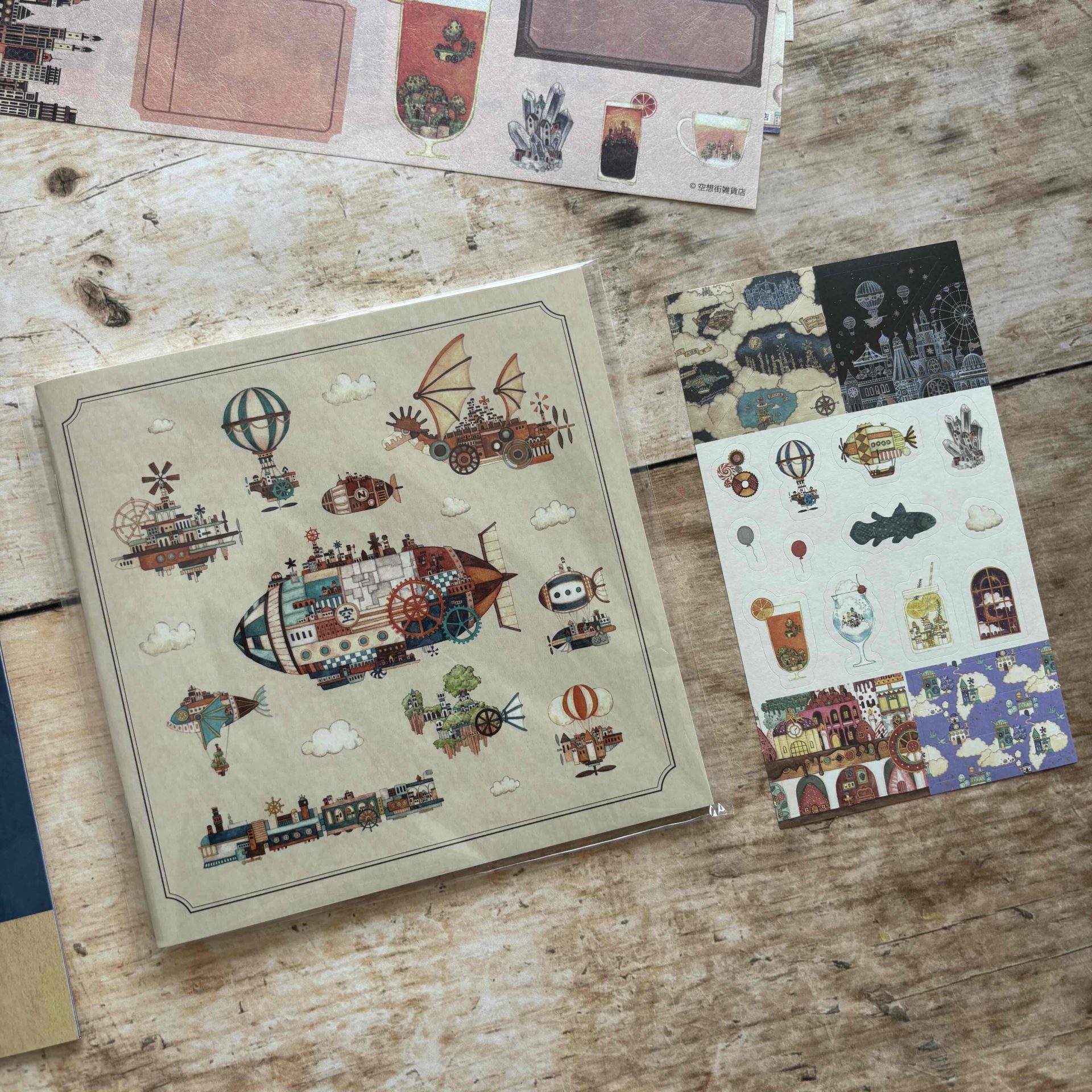 Komamono Lab Notebook Deco Kit – Fantasy Town General Store — gallery