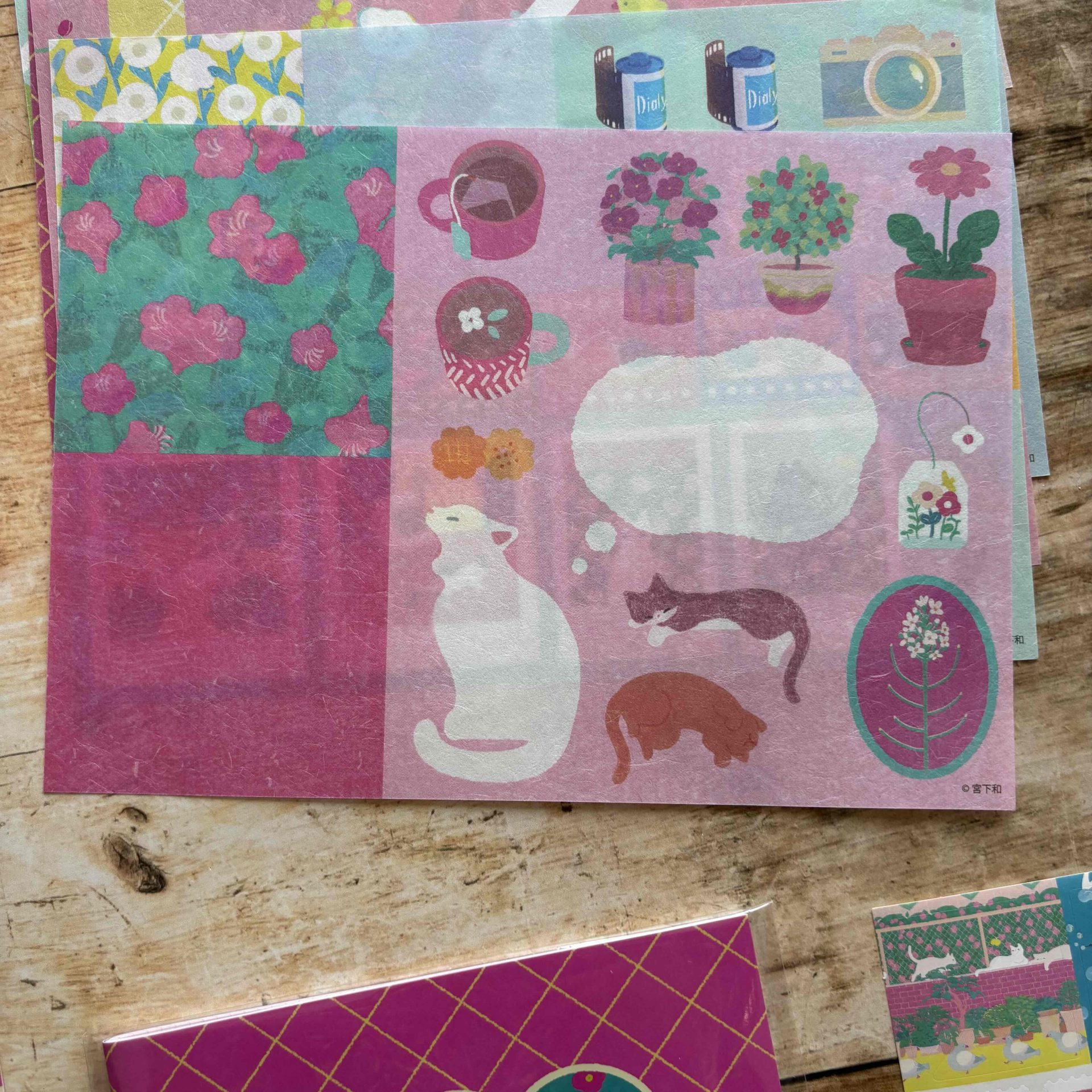 Komamono Lab Notebook Deco Kit – Kazu Miyashita — gallery