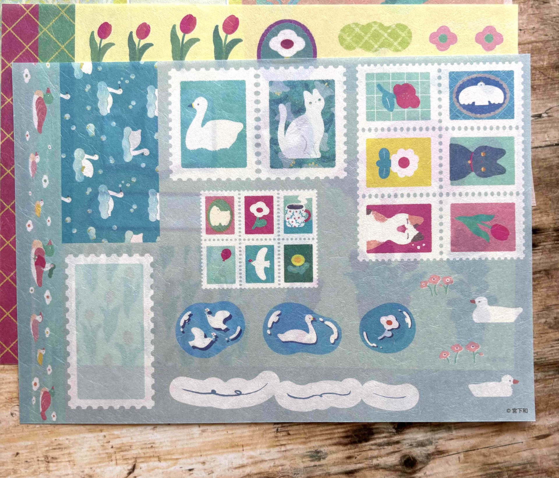 Komamono Lab Notebook Deco Kit – Kazu Miyashita — gallery