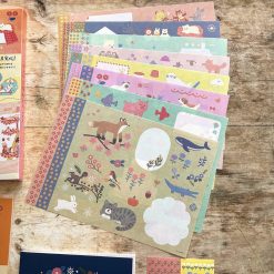 Komamono Lab Notebook Deco Kit – Mizuji — gallery