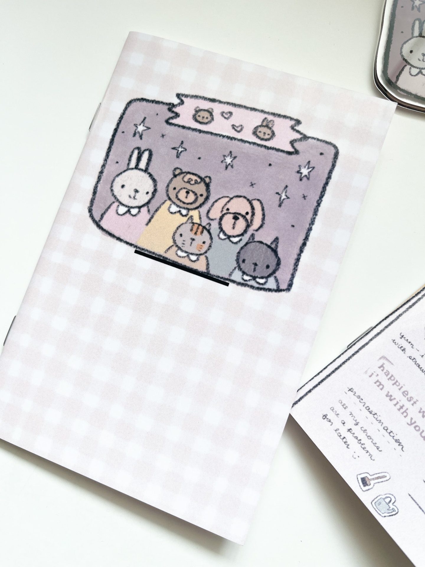 Kuboandlucy Dana Ate Oatmeal A6 Sticker Release Notebook – Friends