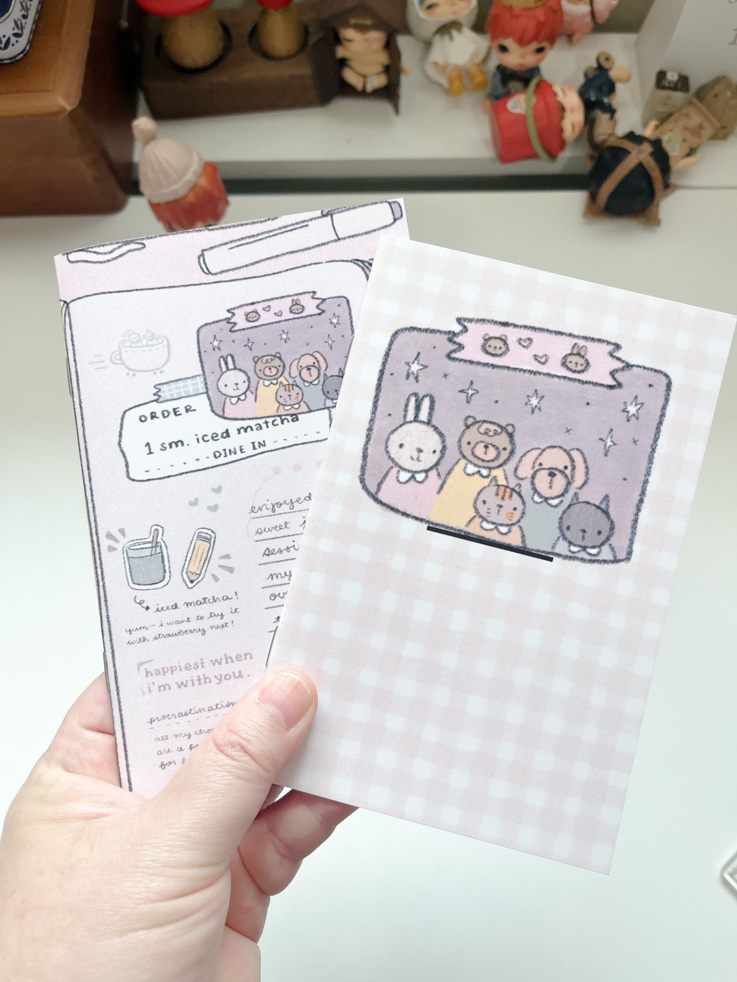 Kuboandlucy Dana Ate Oatmeal A6 Sticker Release Notebook – Friends — gallery