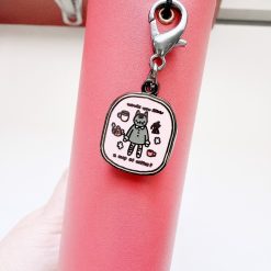 Kuboandlucy Dana Ate Oatmeal Enamel Charm – Would You Like A Latte