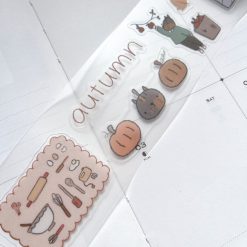 Kuboandlucy x Dana Ate Oatmeal Kiss-Cut PET Tape – All Four Seasons — gallery