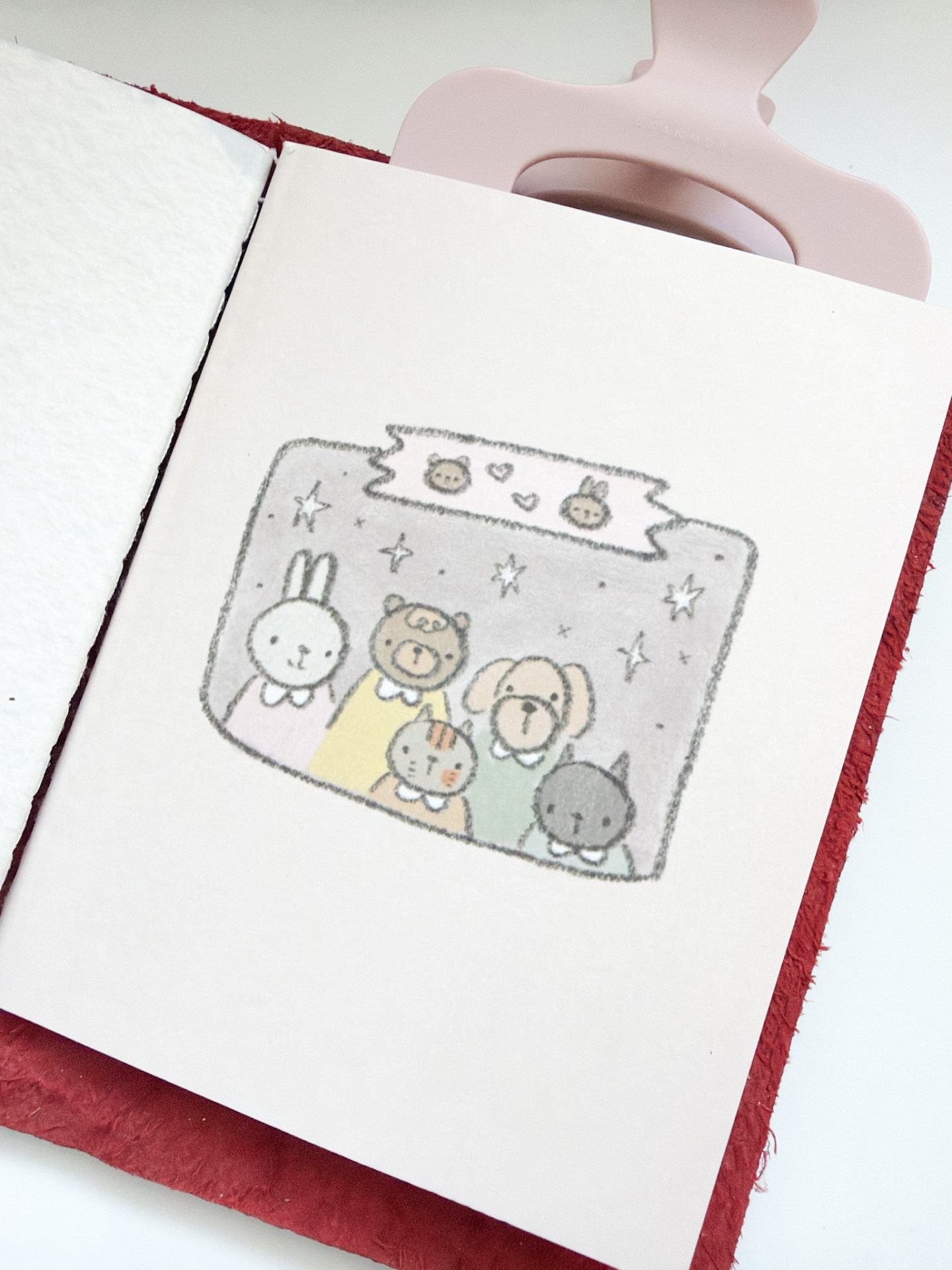 Kuboandlucy x Dana Ate Oatmeal Passport Notebook Refill – Family Portrait