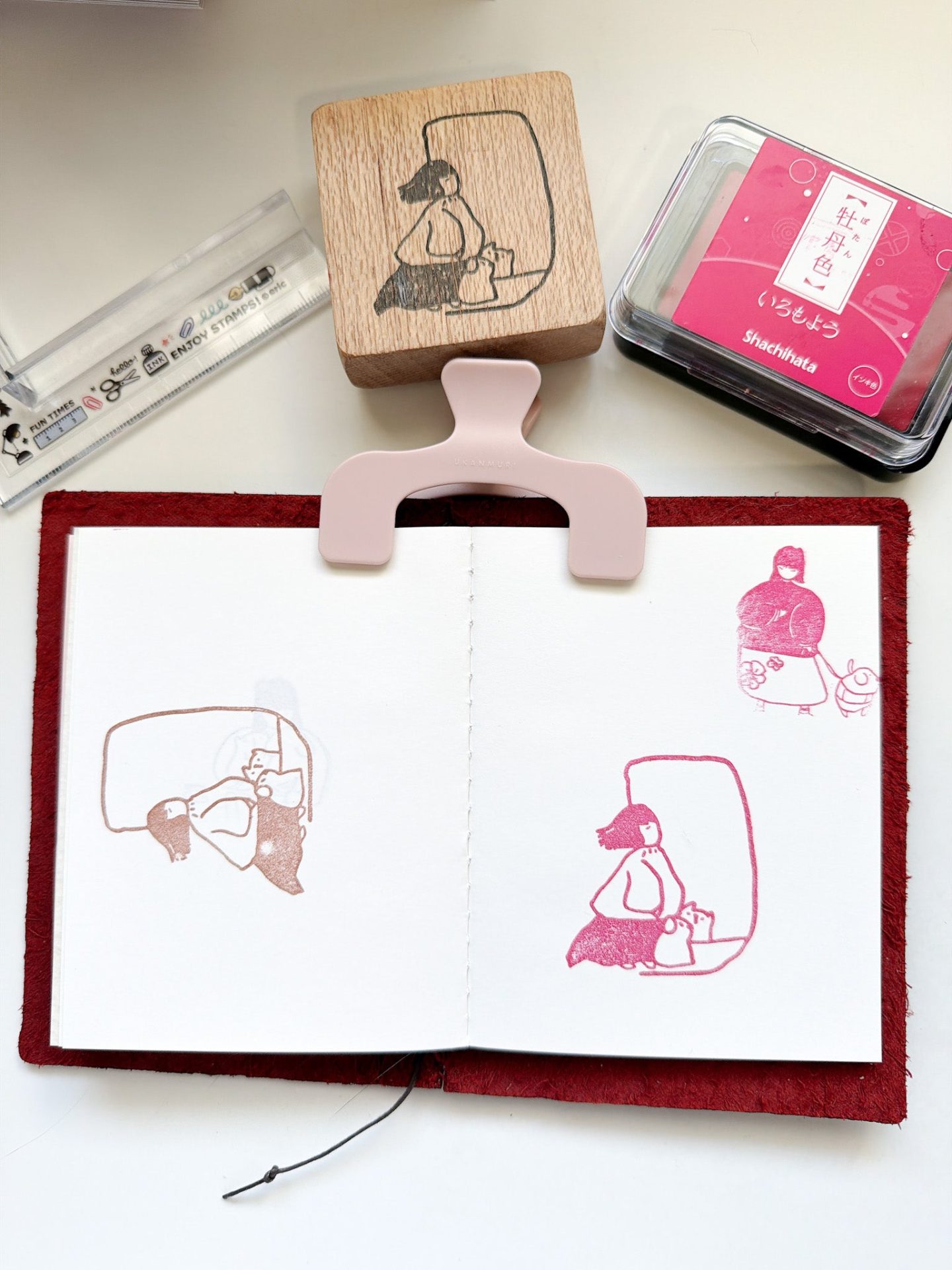 Kuboandlucy x Dana Ate Oatmeal Passport Notebook Refill – Family Portrait — gallery