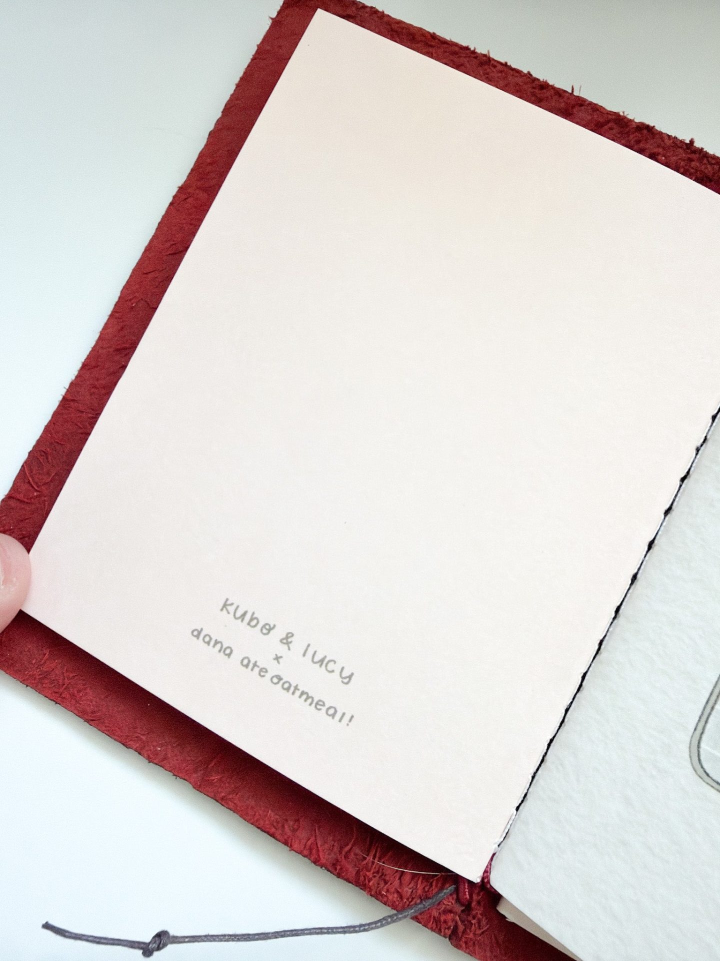 Kuboandlucy x Dana Ate Oatmeal Passport Notebook Refill – Let’s Journal — gallery