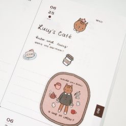 Kuboandlucy x Dana Ate Oatmeal Sticker Sheet – Lucy’s Cafe — gallery