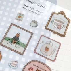 Kuboandlucy x Dana Ate Oatmeal Sticker Sheet – Lucy’s Cafe — gallery