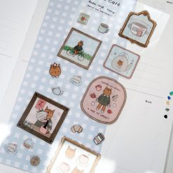 Kuboandlucy x Dana Ate Oatmeal Sticker Sheet – Lucy’s Cafe — gallery