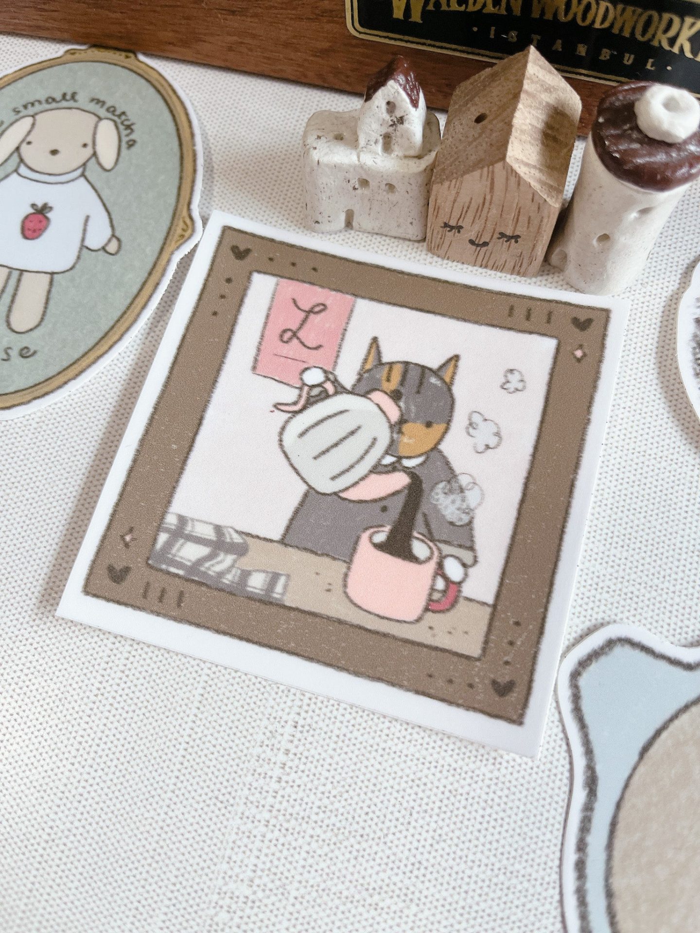 Kuboandlucy x Dana Ate Oatmeal Vinyl Sticker – Barista Lucy