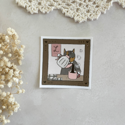 Kuboandlucy x Dana Ate Oatmeal Vinyl Sticker – Barista Lucy — gallery