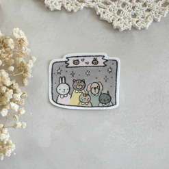 Kuboandlucy x Dana Ate Oatmeal Vinyl Sticker – Friends