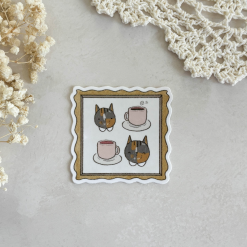 Kuboandlucy x Dana Ate Oatmeal Vinyl Sticker – Lucy Coffee
