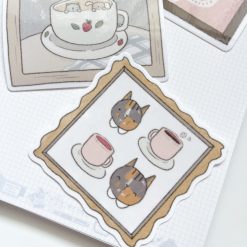Kuboandlucy x Dana Ate Oatmeal Vinyl Sticker – Lucy Coffee — gallery