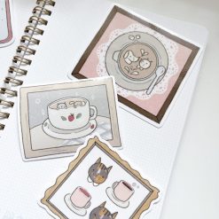 Kuboandlucy x Dana Ate Oatmeal Vinyl Sticker – Lucy Coffee — gallery