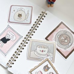 Kuboandlucy x Dana Ate Oatmeal Vinyl Sticker – Lucy Coffee — gallery