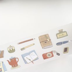 Kuboandlucy x Idiot Sandwich Kiss-Cut PET Tape – A Cup of Journaling — gallery