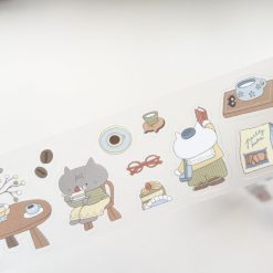 Kuboandlucy x Idiot Sandwich Kiss-Cut PET Tape – A Cup of Journaling — gallery