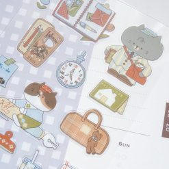 Kuboandlucy x Idiot Sandwich Sticker Sheet – Cafe Journaling — gallery