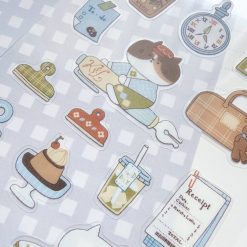 Kuboandlucy x Idiot Sandwich Sticker Sheet – Cafe Journaling — gallery
