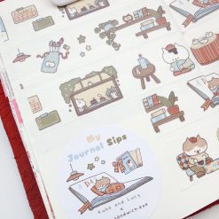 Kuboandlucy x Idiot Sandwich Washi Tape – My Journal Sips V.1 Cafe Journaling — gallery