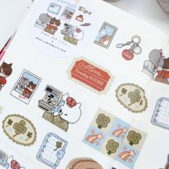 Kuboandlucy x Idiot Sandwich Washi Tape – My Journal Sips V.2 Polaroid — gallery