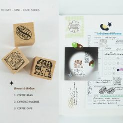 Kurukynki Roast & Relax Rubber Stamps Set of 3