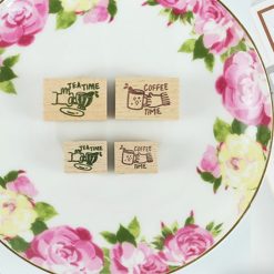 Kurukynki Tea & Coffee Time Rubber Stamps