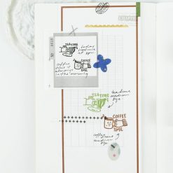 Kurukynki Tea & Coffee Time Rubber Stamps