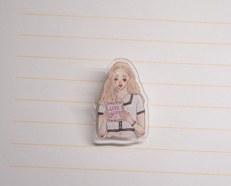 La Dolce Vita Acrylic Clip – Love Letter — gallery
