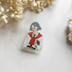La Dolce Vita Acrylic Clip – Red Jumper — gallery