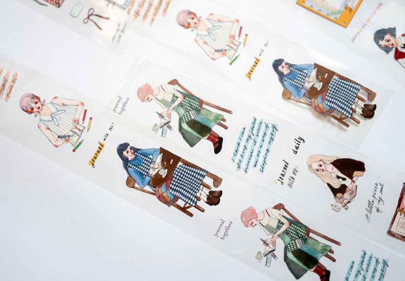 La Dolce Vita Kiss-cut PET Tape – Journal with Me — gallery