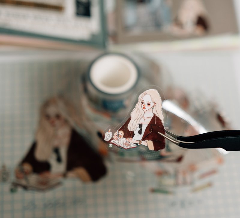 La Dolce Vita Kiss-cut PET Tape – Journal with Me — gallery