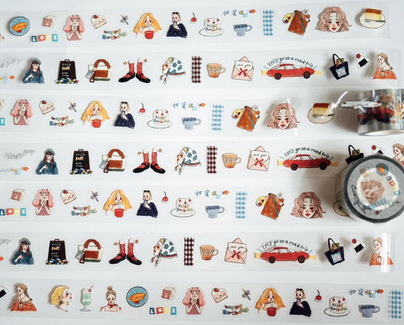 La Dolce Vita Kiss-cut PET Tape – Love in Life — gallery
